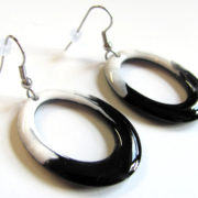 Black Tie Earrings BLK-382-E0367