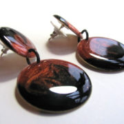 Copper and black earrings_2144 (800×600)