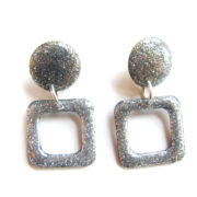 Holiday Line ALL SILVER Earrings_0727