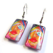 pink faced lady earrings_2352