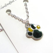 Green and Gold Packers Necklace paw_2626