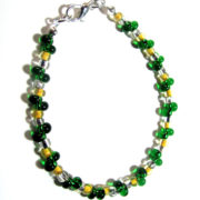 green and gold beaded bracelet_2930 – Copy