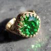 Swarovski Crystal Green Ring