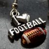 I heart Football Earrings